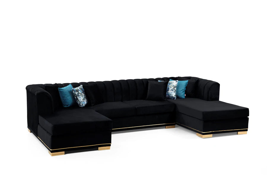 Vancouver Black Sectional
