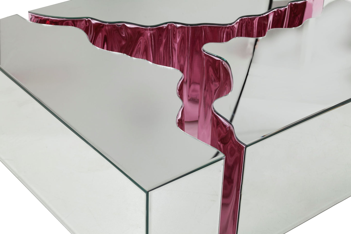 Dream Silver/Pink 3-Piece Coffee Table