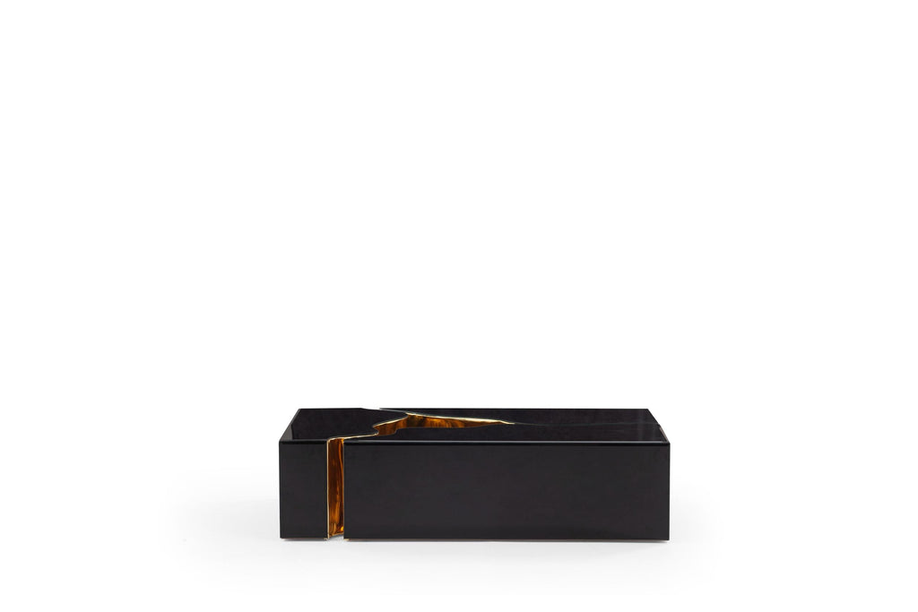 Dream Black/Gold 3-Piece Coffee Table
