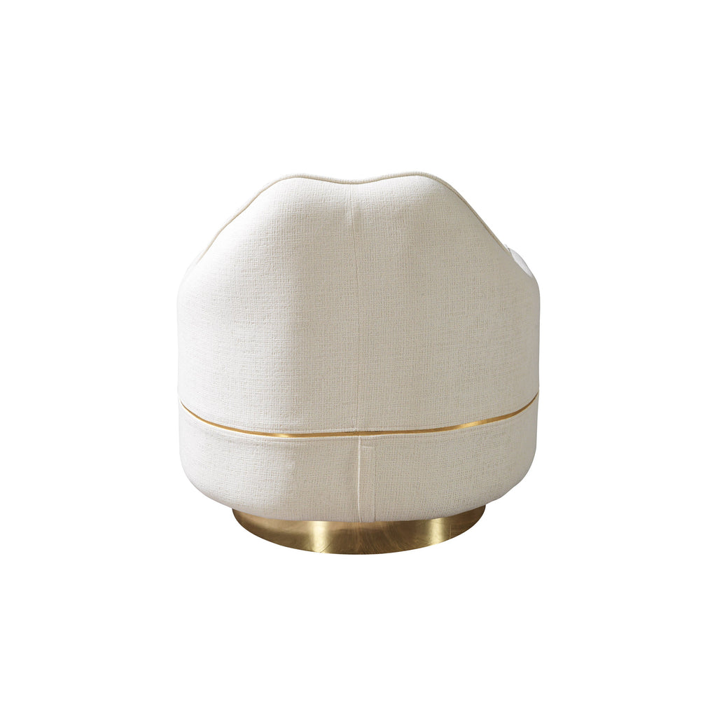 Helena Ivory Velvet Chair [ETA: 3/25]