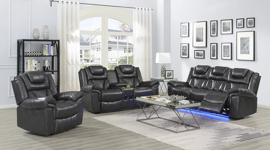 Powered Grey Reclining set