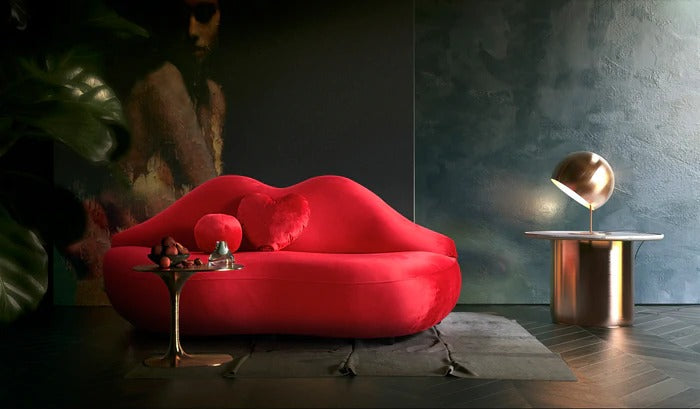 Red Lips Loveseat