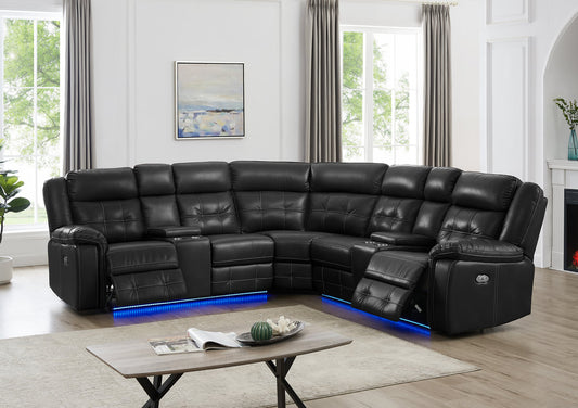Powered Reclining sectional