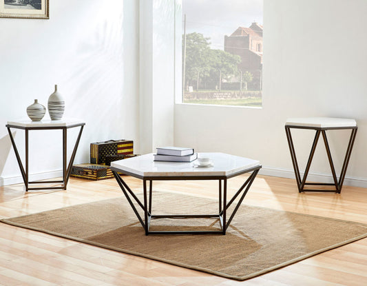 Hexagon Coffee Table set