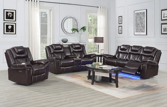 Party Brown Reclining set