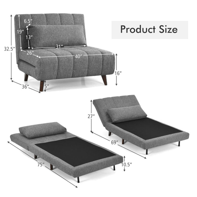 Folding single sofa hot sale