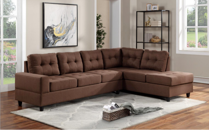 Linen Brown Sectional