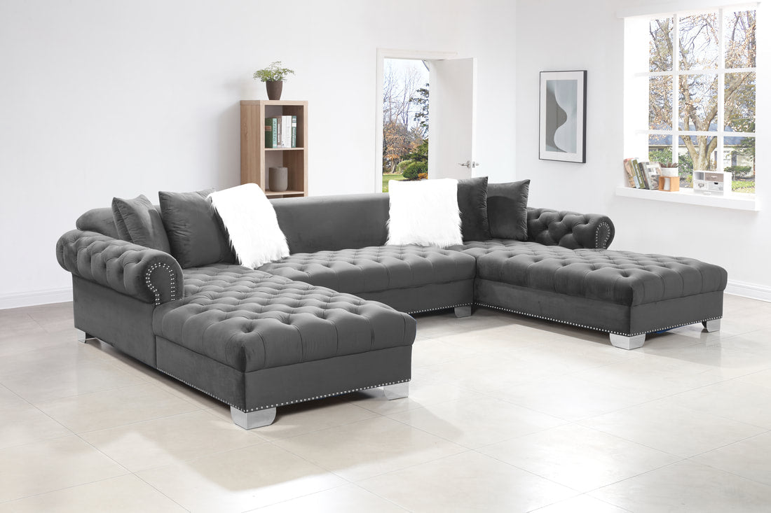 Gray XL Sectional
